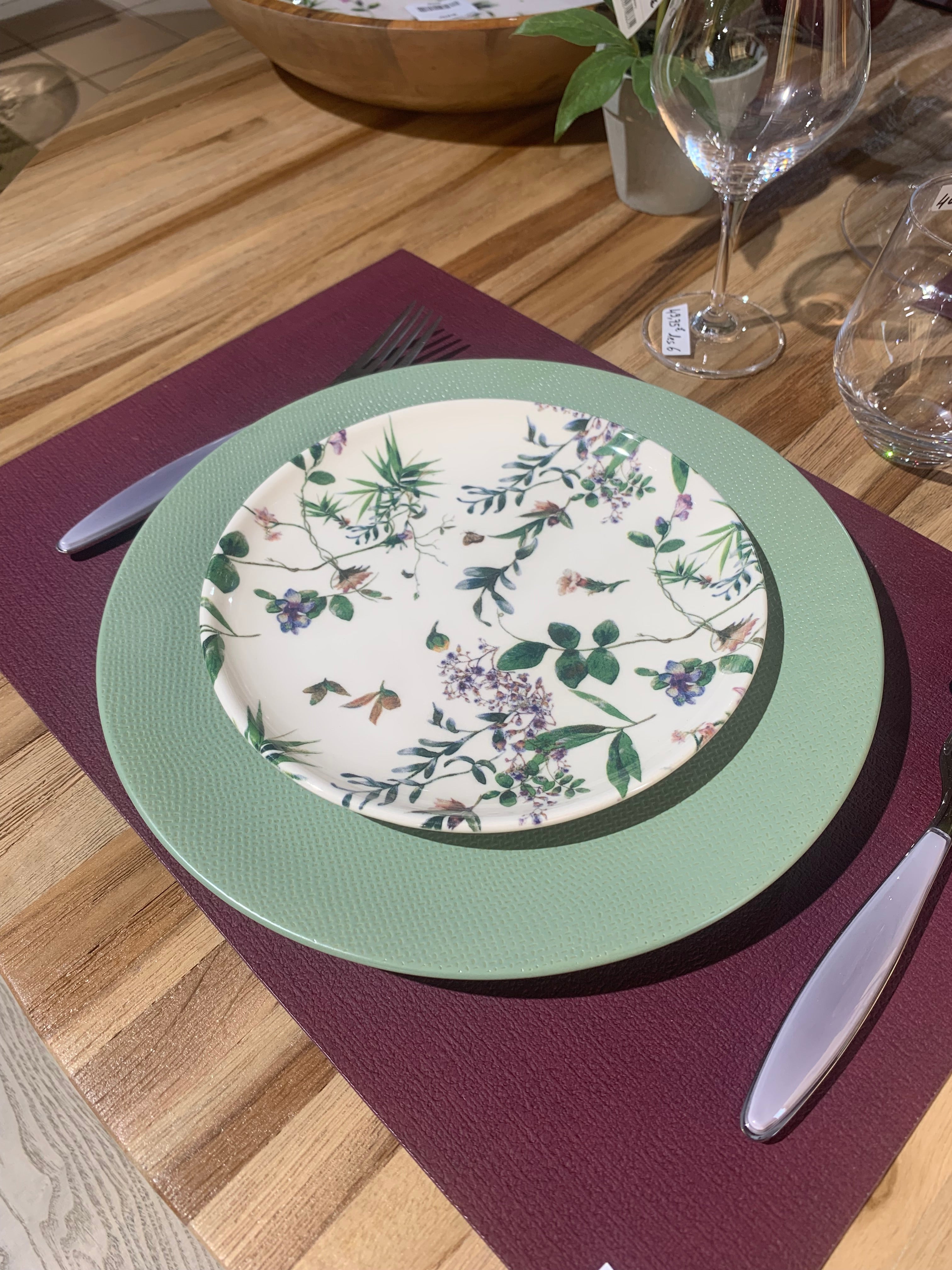 Assiette dessert - Champêtre