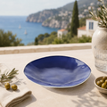 Assiette plate Riviera bleue Guzzini | Assiette Design Méditerranéen